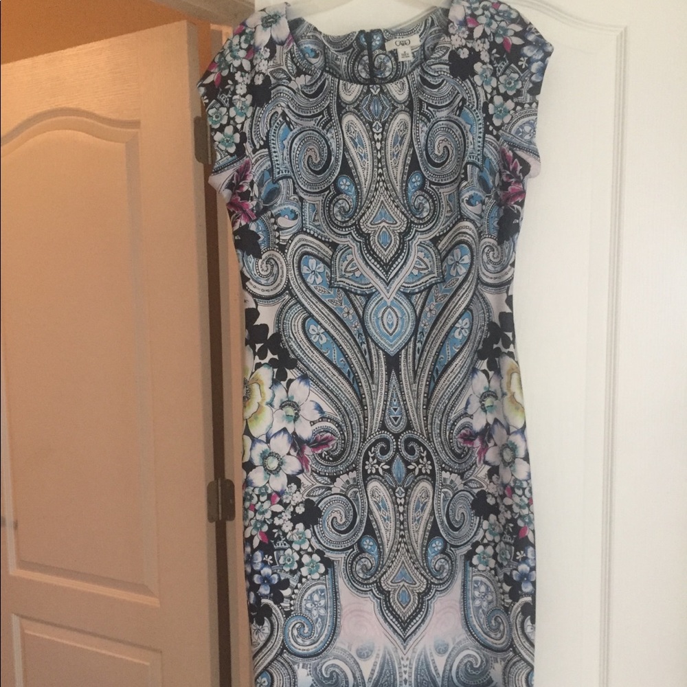 Cato Work Dress - Scuba Material